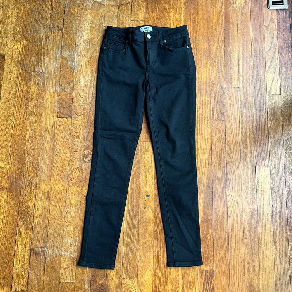Paige Verdugo Ultra Skinny Jeans Black 28